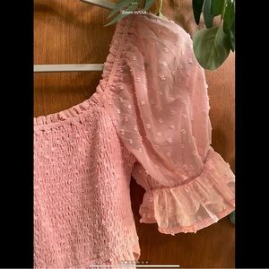 NWT Gorgeous puff sleeve dress